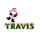 santa skating on Travis
