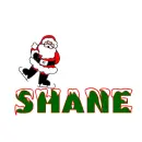 santa skating on Shane
