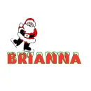 santa skating on Brianna