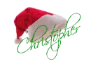Christopher Santa Hat