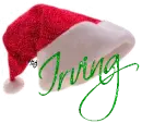 Irving Santa Hat