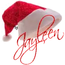 Jayleen  Santa Hat,