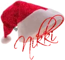 Nikki santa hat