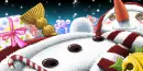 sleeping snowman