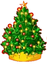 green christmass tree