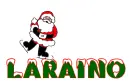 santa skating on Laraino