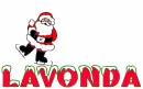 santa skating on Lavonda