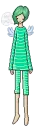 angel in green