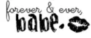 forever and ever