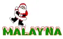 santa skating on MALAYNA