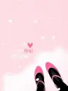 cute kawaii pink shoes the 1st snow