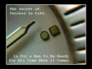 Success When Time Comes