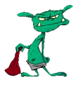 green ogre creature