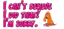 i'm sorry