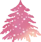 pink Christmas tree