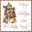 Merry Christmas Love The Chastain Family