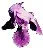 transparent purple iris