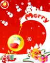 cute kawaii merry christmas