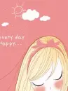 cute kawaii fashion girl every day happy