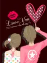 cute kawaii fashion lovers love you