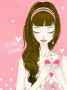 cute kawaii fashion girl is it love 
