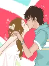 cute kawaii fashion lovers kissing