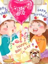 cute kawaii i love you happy birthday