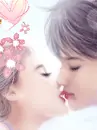 cute kawaii fashion lovers kiss