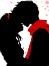 cute kawaii fashion lovers kiss
