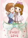 cute kawaii lil lovers sweet love