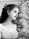 cute kawaii black & white girl