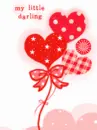 cute kawaii love heart my little darling
