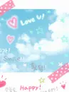 cute kawaii love you happy smile