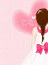 cute kawaii fashion girl thinkin abt love
