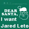 I want...