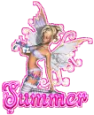 summer blonde fairy