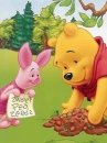 cute kawaii winnie pooh & piglet