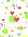 cute kawaii colour hearts
