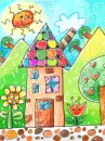 cute kawaii house