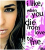 i like when u die