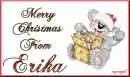 Merry Christmas From Erika