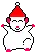 White Rat/Mouse Santa