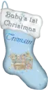 Baby's First Christmas Stocking with Name