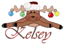 Christmas Reindeer with Name