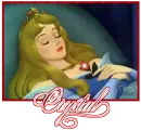 crystal sleeping beauty