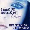 not easy to love