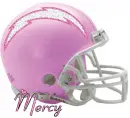 San diego Chargers Helmet with Name