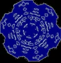 Blue SnowFlake