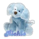 Richie w/blue dog