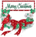 merry christmas wreath